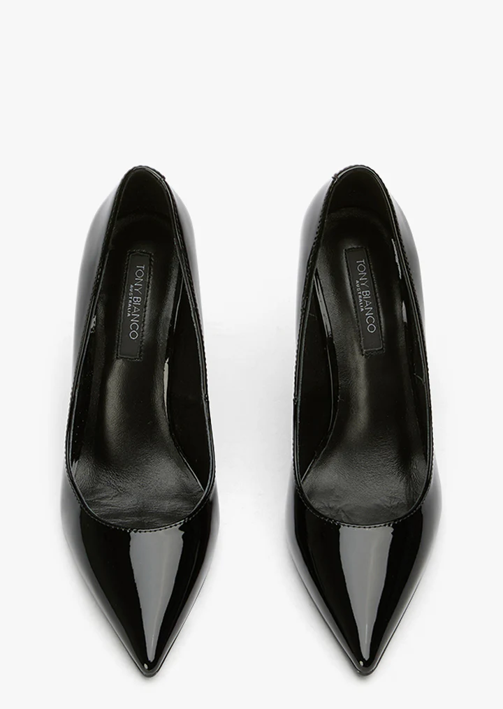 Anja Black Patent - Image 3