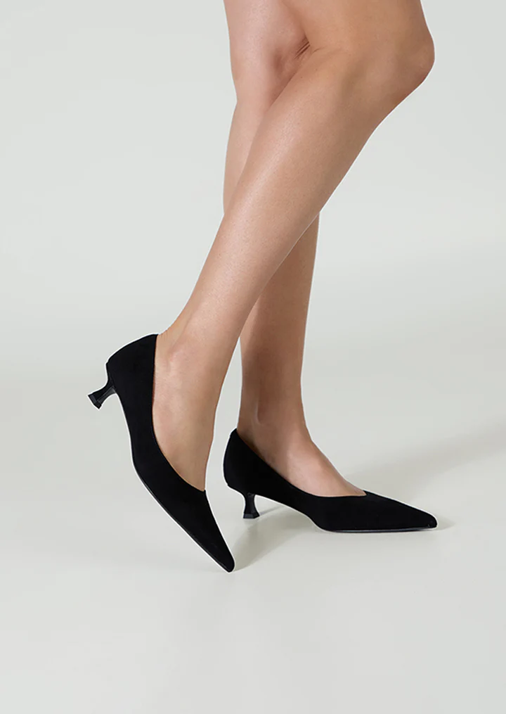Cameo Black Suede - Image 2