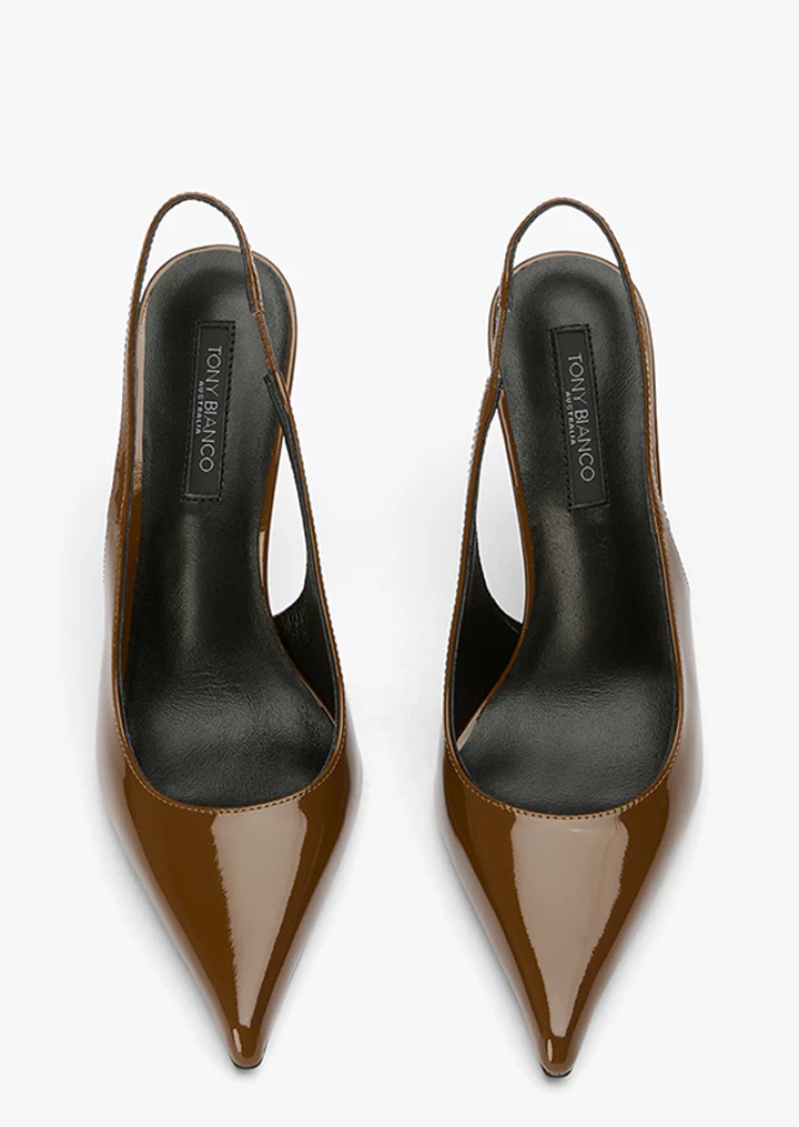 Charlotte Mocha Patent - Image 3