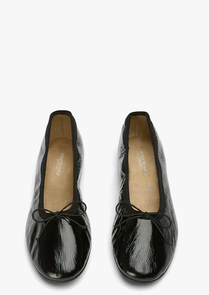 Chelsea Black Nappa Patent - Image 3
