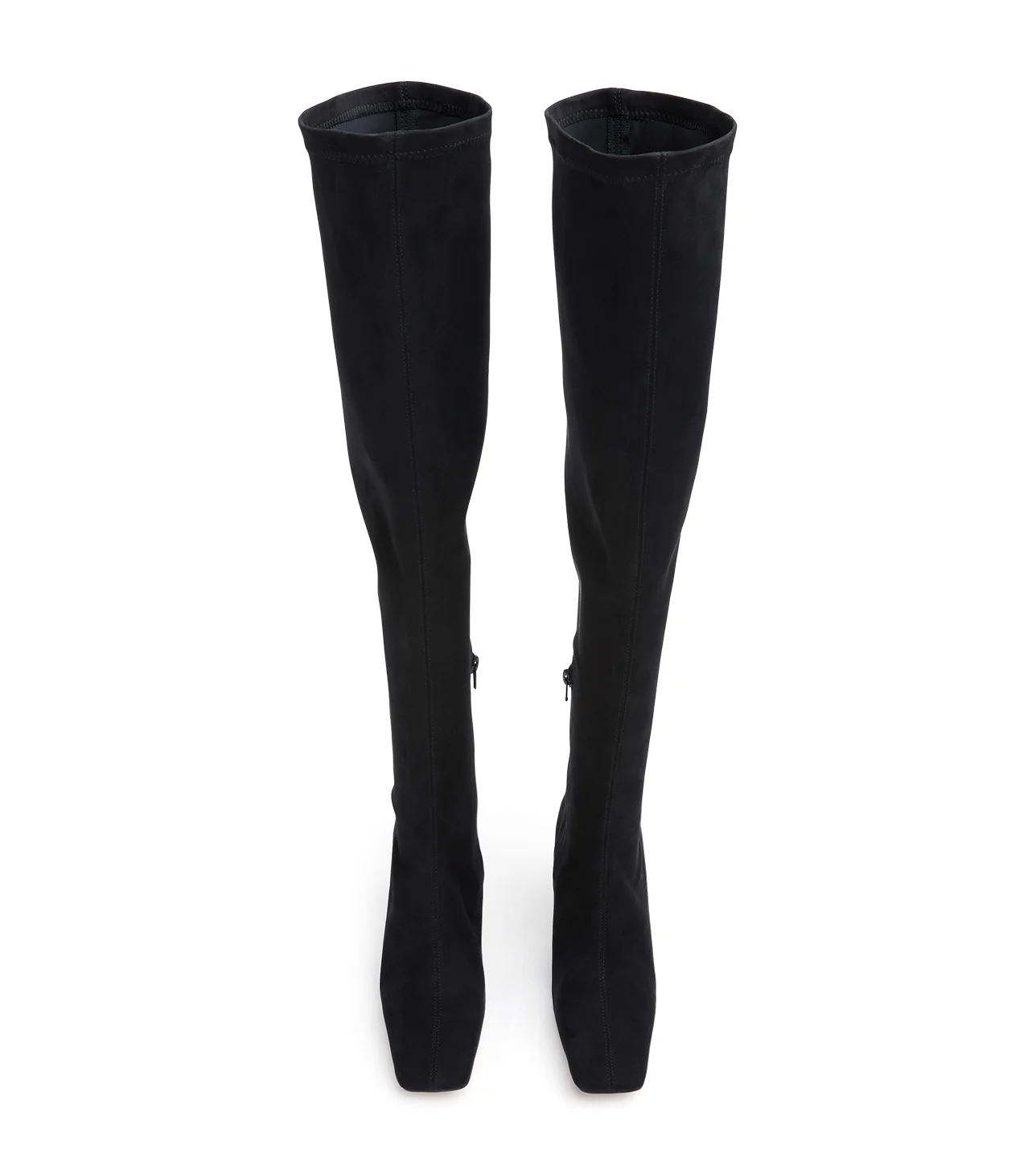 Fancy Black Stretch Suede - Image 6