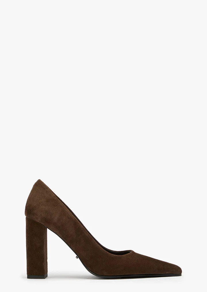 Fifi Espresso Suede