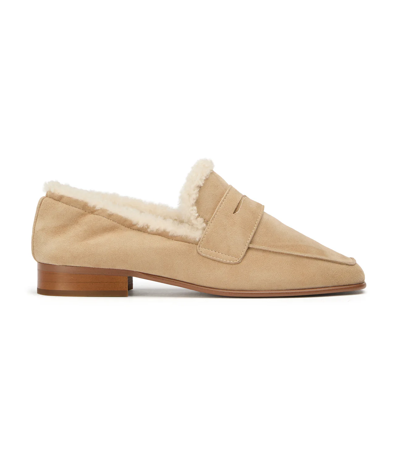 Gloria Stone Suede/Shearling - Image 4