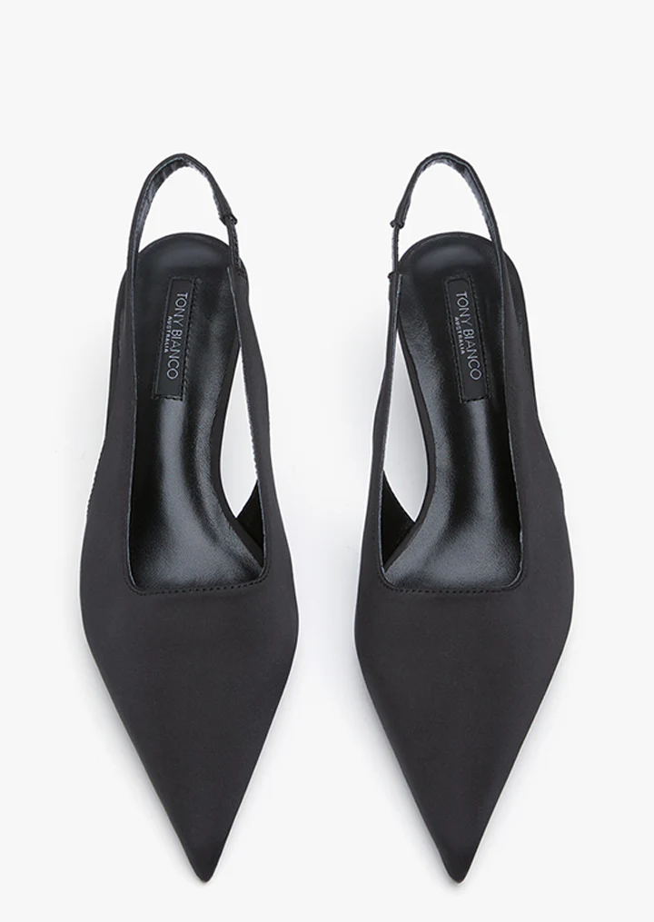 Jacki Black Satin - Image 3