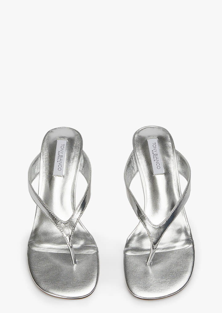 Krista Silver Nappa Metallic - Image 3