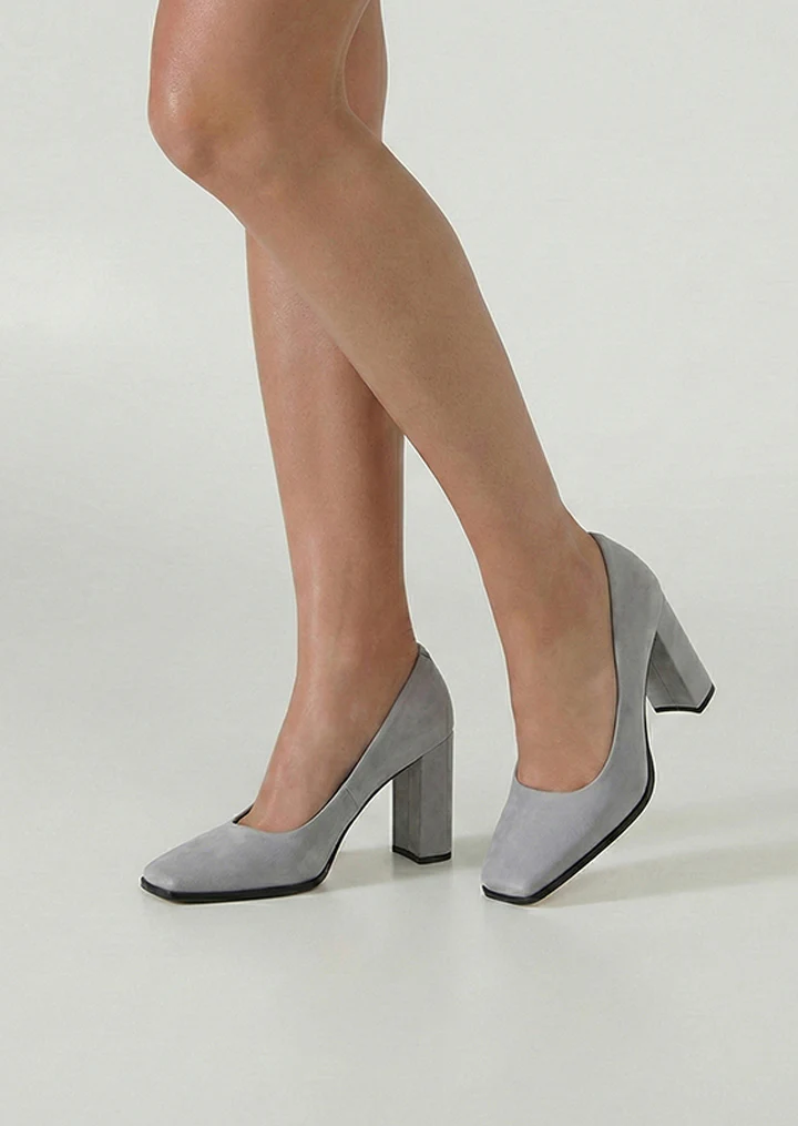 Lila Steel Nubuck - Image 2