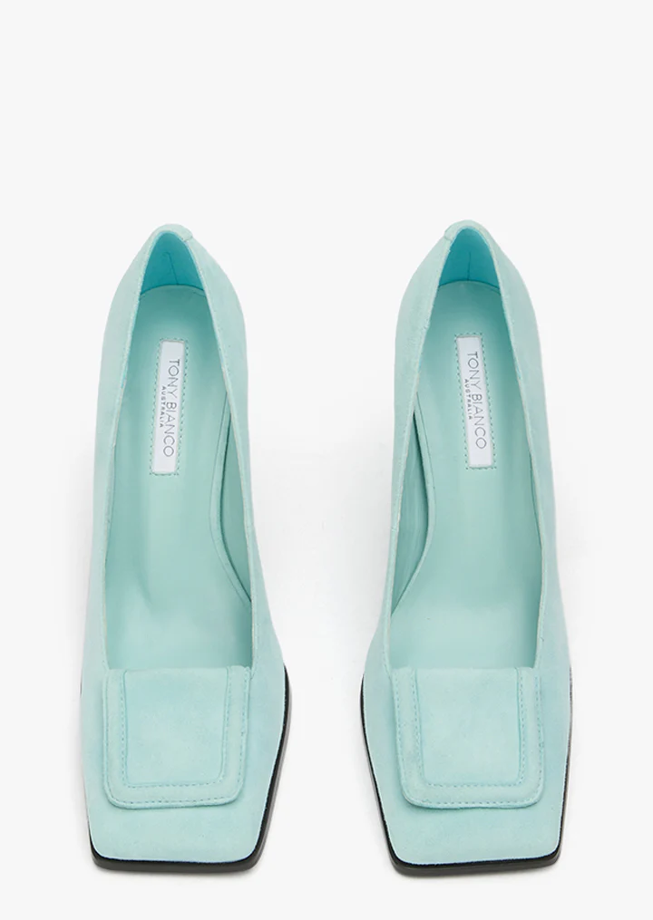 Lili Turquoise Suede - Image 2