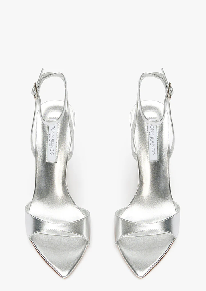Molly Silver Nappa Metallic - Image 3