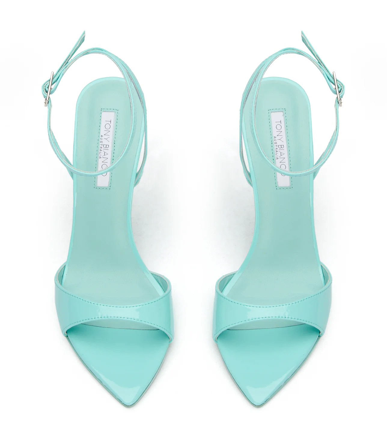 Molly Turquoise Nappa Patent - Image 4