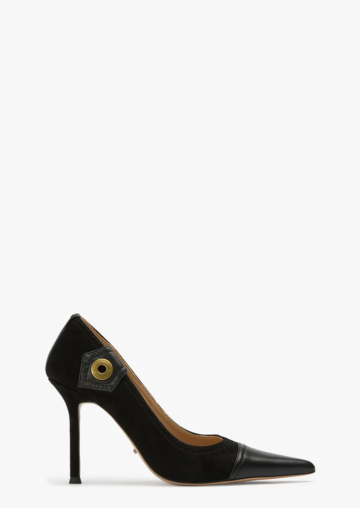 Nessa Black Suede/Black