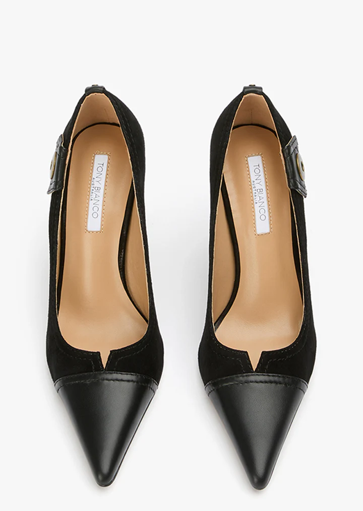 Nessa Black Suede/Black - Image 3