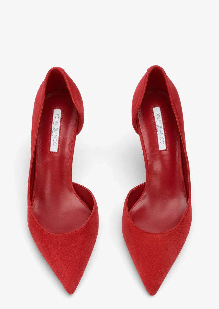 Paris Red Suede - Image 3