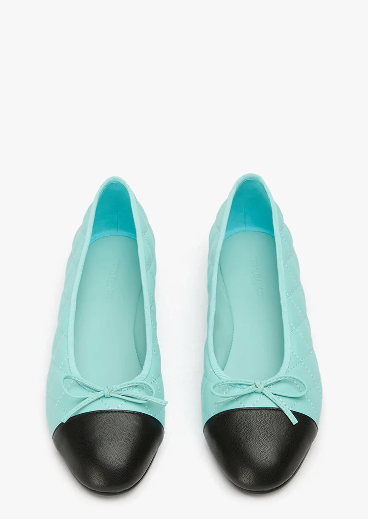 Roxie Turquoise Nappa/Black - Image 2